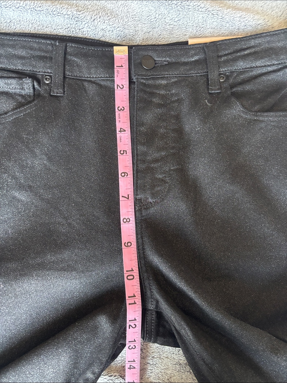 NYDJ Sheri Cuff Ankle Slim Fit Jeans in Glamorous Size 12 NWT - Picture 7 of 9